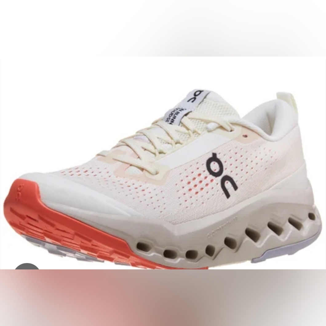 Size 9 On Cloudsurfertrail 2. Running Women's White And Coral Athletic Shoes